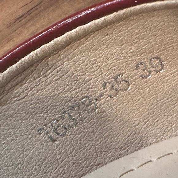 Burgundy |Pointed-Toe Slip-On Heel Shoes| US8/ EU 39 - Picture 5 of 7